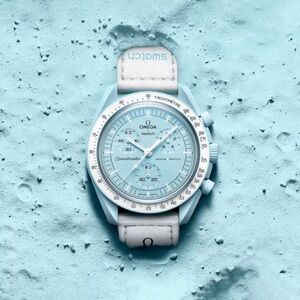 NWT Swatch X Omega Moonswatch Mission To The Uranus Watch